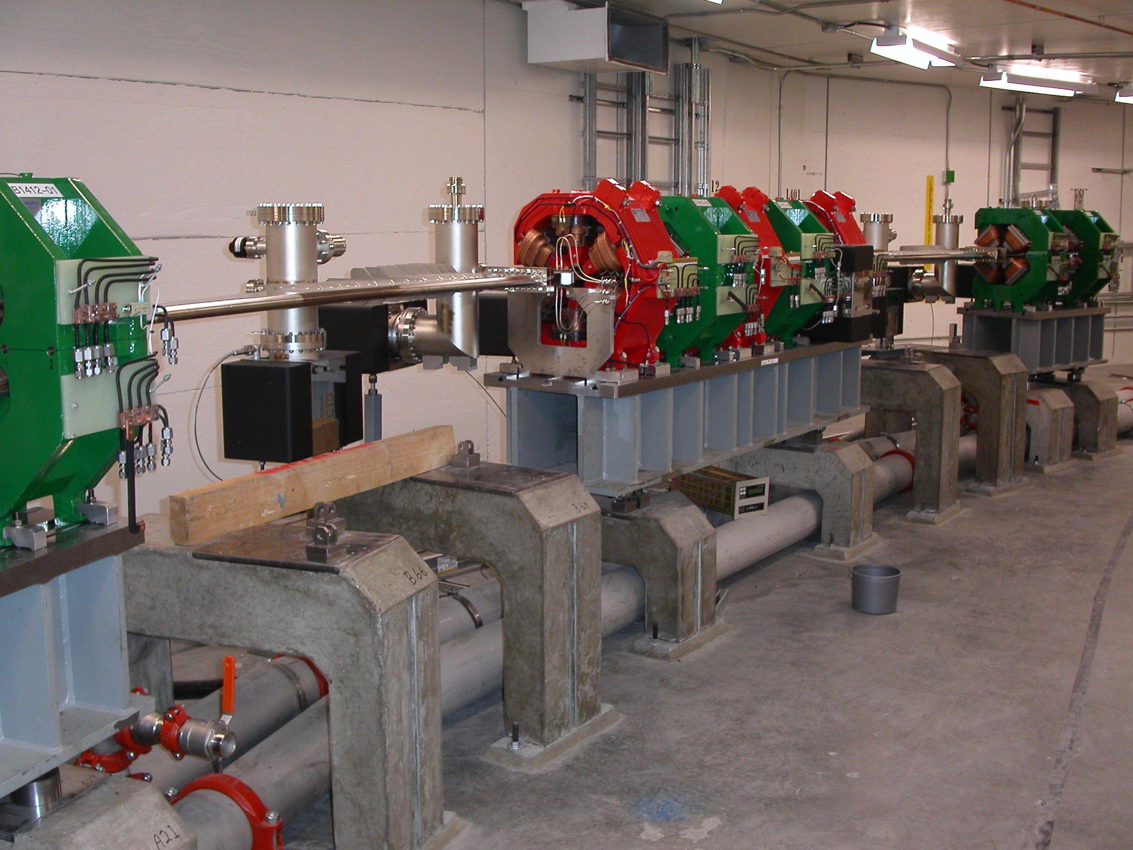 cls dipole vacuum chamber installed in the tunnel without magnets cls dipole vacuum chamber installed in the tunnel without magnets