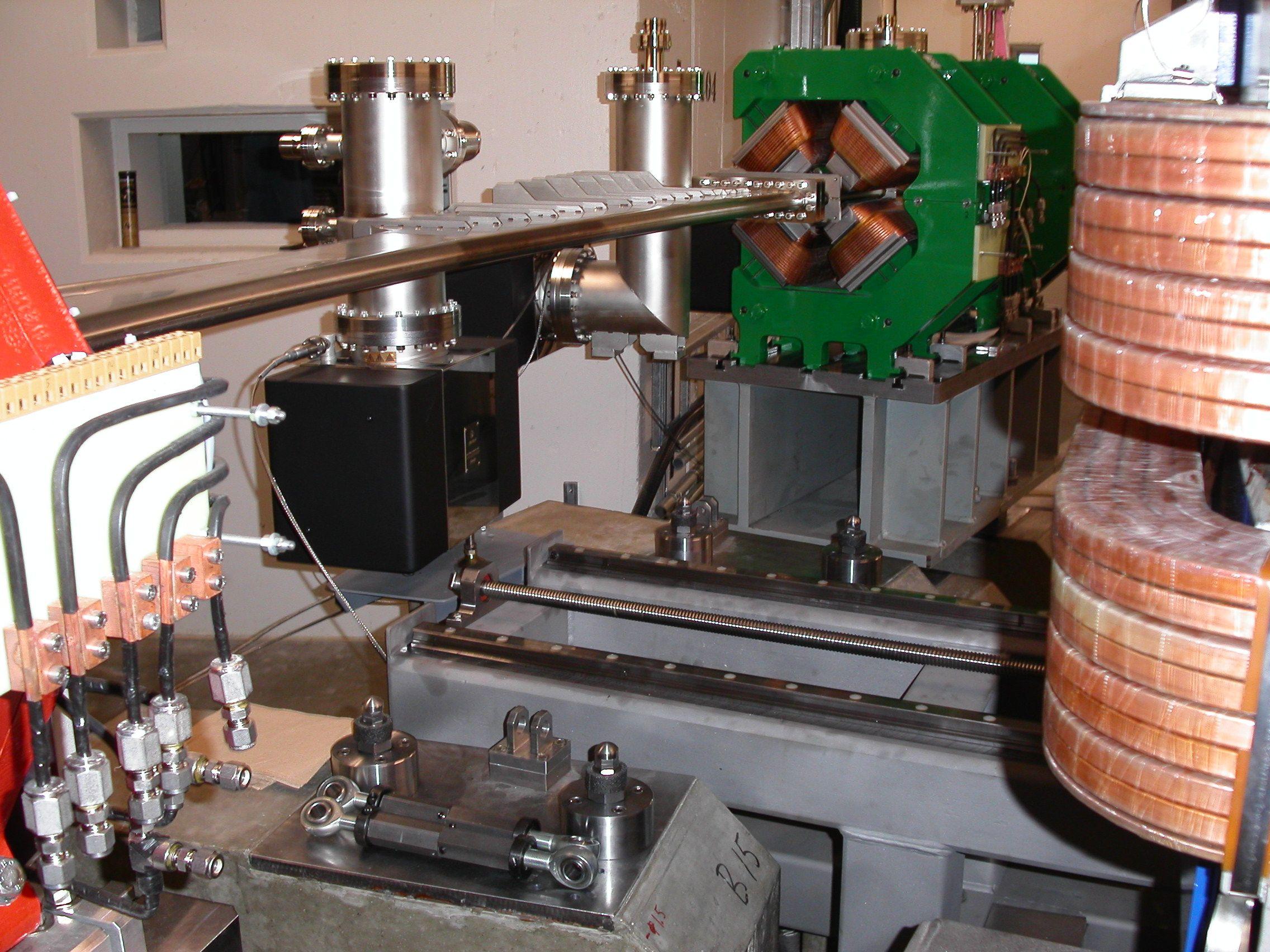 cls dipole vacuum chamber installed in the tunnel without magnets cls dipole vacuum chamber installed in the tunnel without magnets